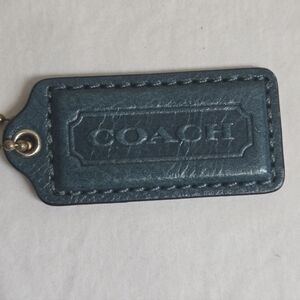 Coach Green/Blue Hangtag